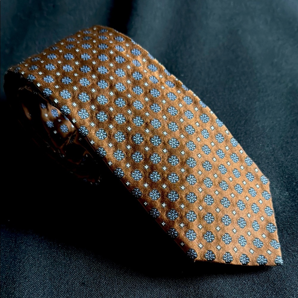 Vintage Louis Boston Massimo Bizzocchi Silk Tie